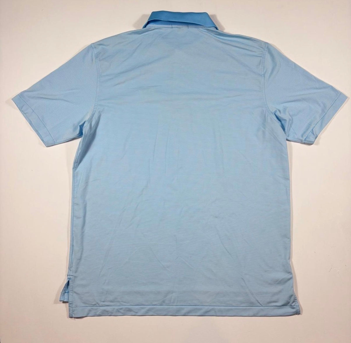 Peter Millar Striped Blue Butterfield Country Club Polo SIZE L