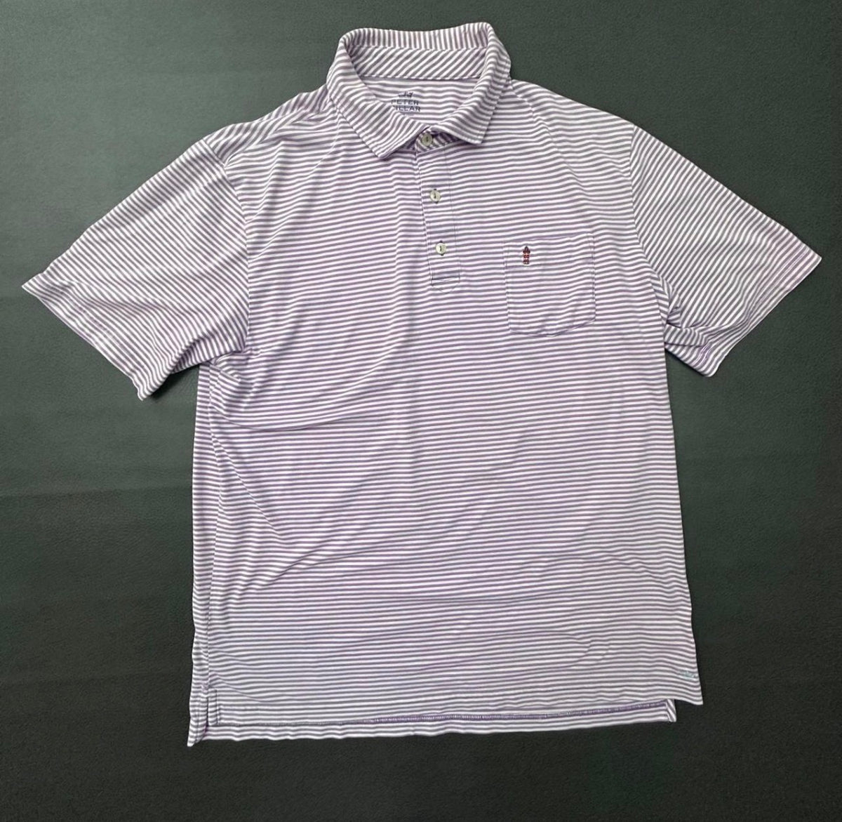Peter Millar Purple Stripes SIZE L
